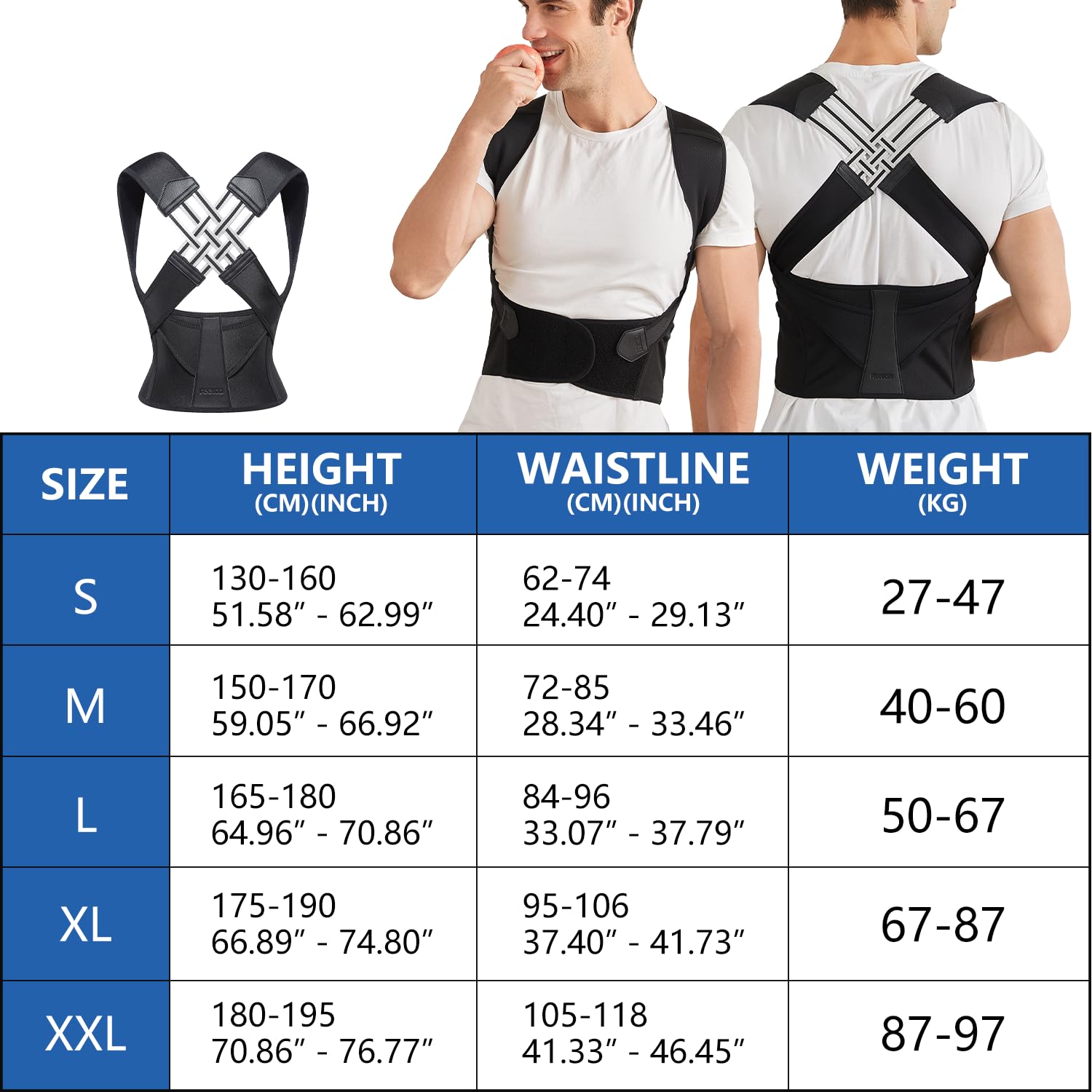 Back Posture Corrector - alternate angle