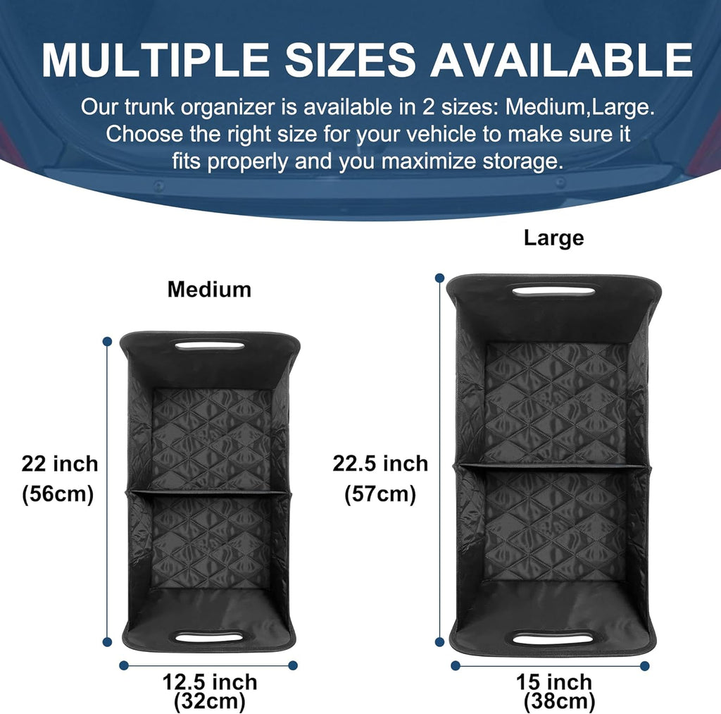 Car Trunk Storage Organizer - in use