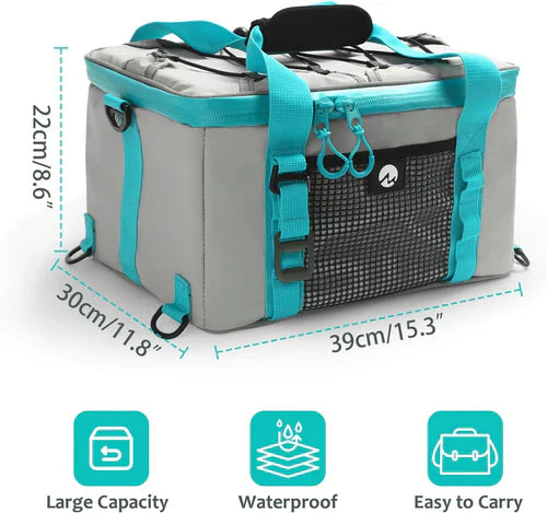 Adventure-Ready Paddleboard Cooler Deck Bag - detail