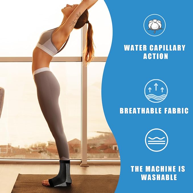 4 Pairs of Premium Therapy Socks For Men and Women - detail