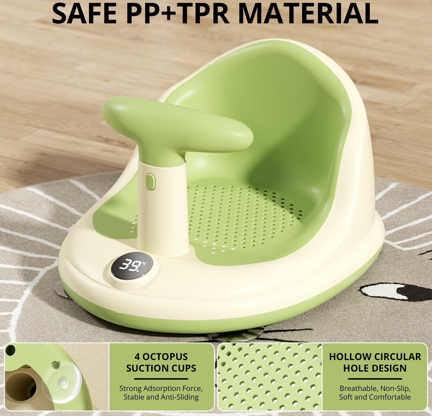 Baby Bath Seat - in use