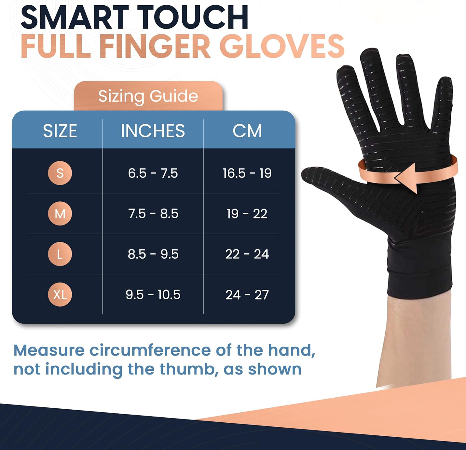 Compression Gloves - detail