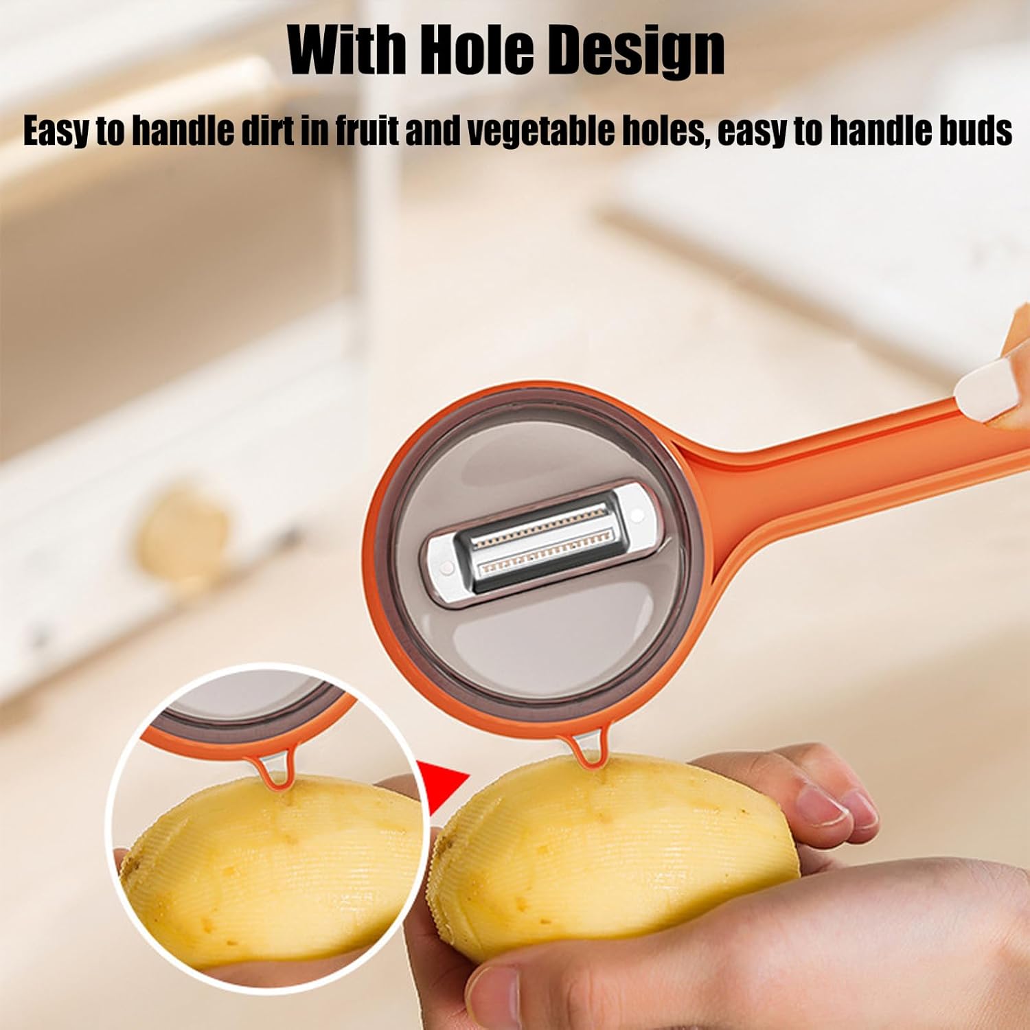 Apple Skin Vegetable Peeler - detail