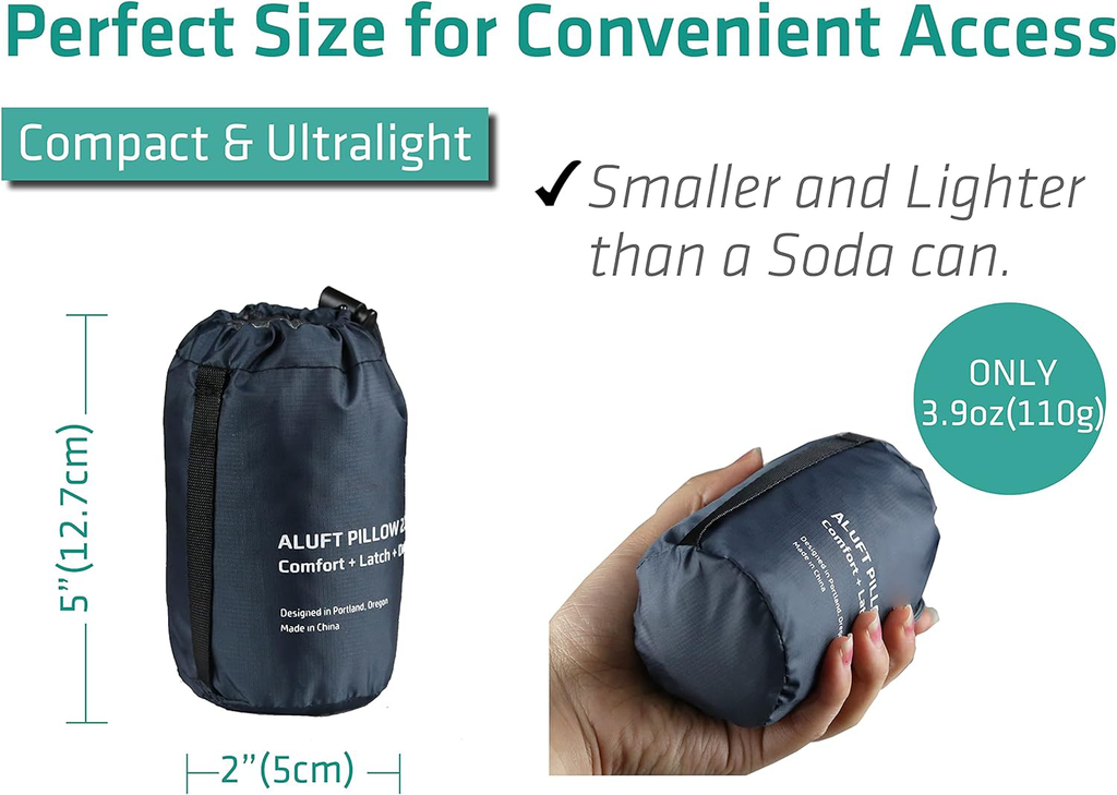 Backpacking & Camping Pillow - detail