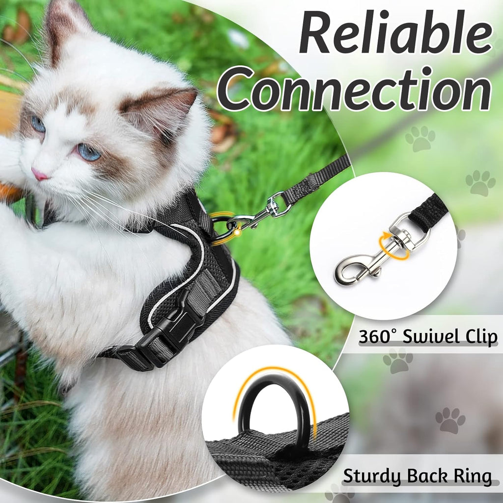 Escape Proof Cat Harness - alternate angle