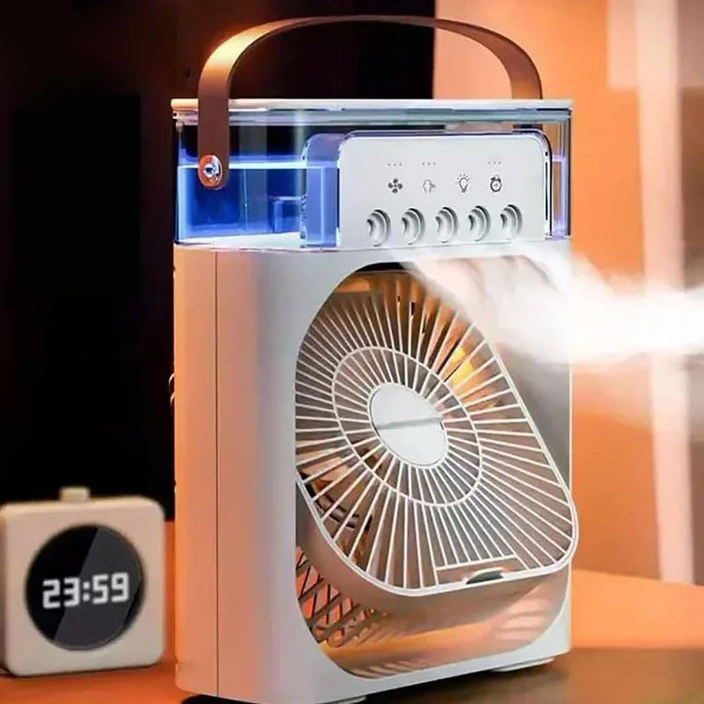 Desk Fan - in use