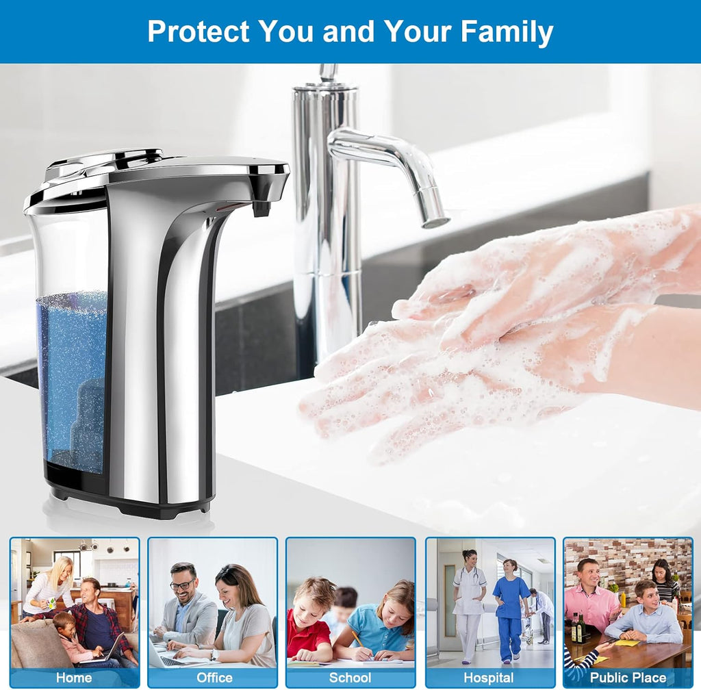 Automatic Touchless Dish Soap Dispenser For Kitchen And Bathroom - detail