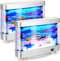 Fake Fish Tank Aquarium - alternate angle