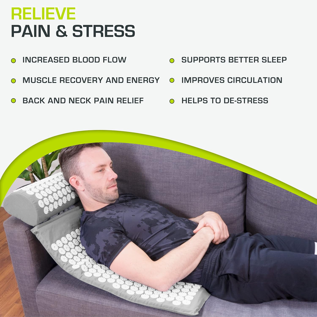Acupuncture Mat - in use