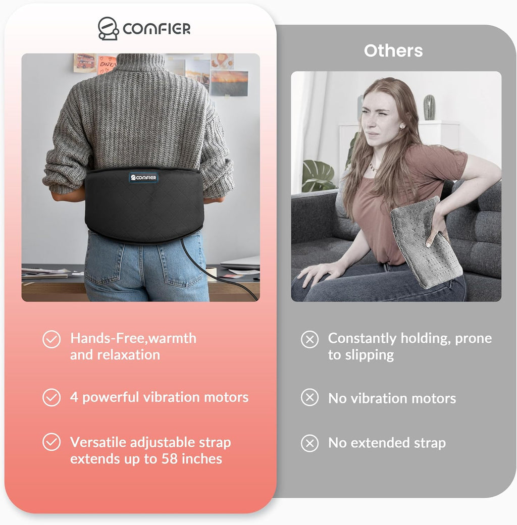 Heating Pad For Back Pain - alternate angle