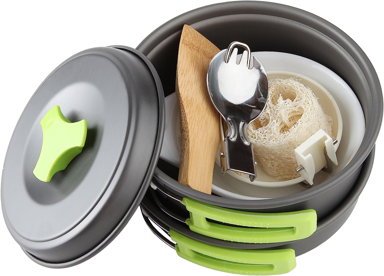Camping Cookware Backpacking Pots And Pans - alternate angle