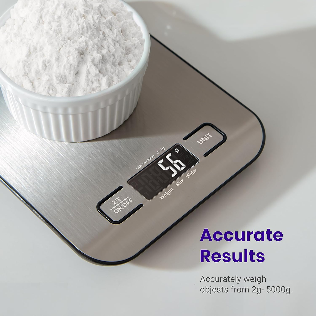 Digital Kitchen Scale - in use