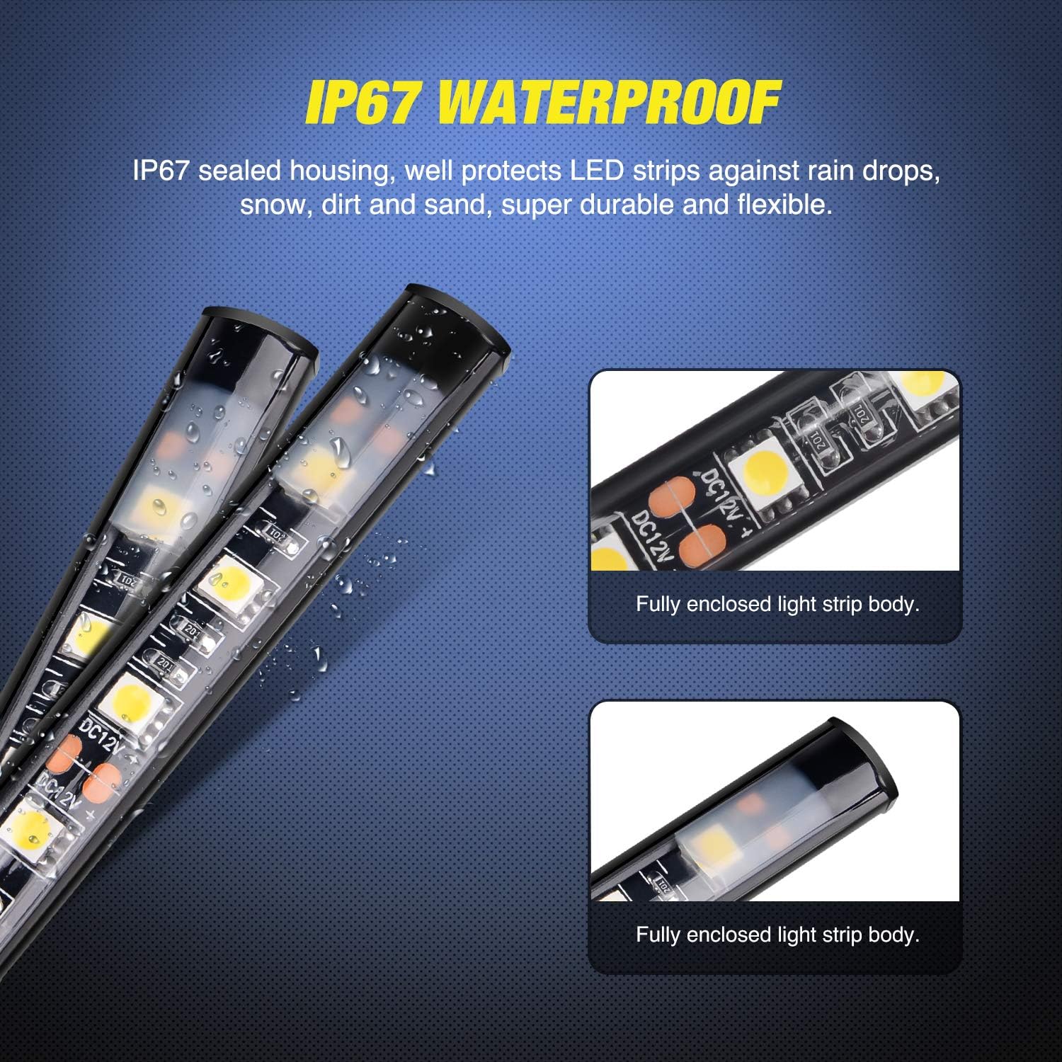 Cargo Pickup Truck Truck Bed Lights 60 Inch Bed Light Strip - in use