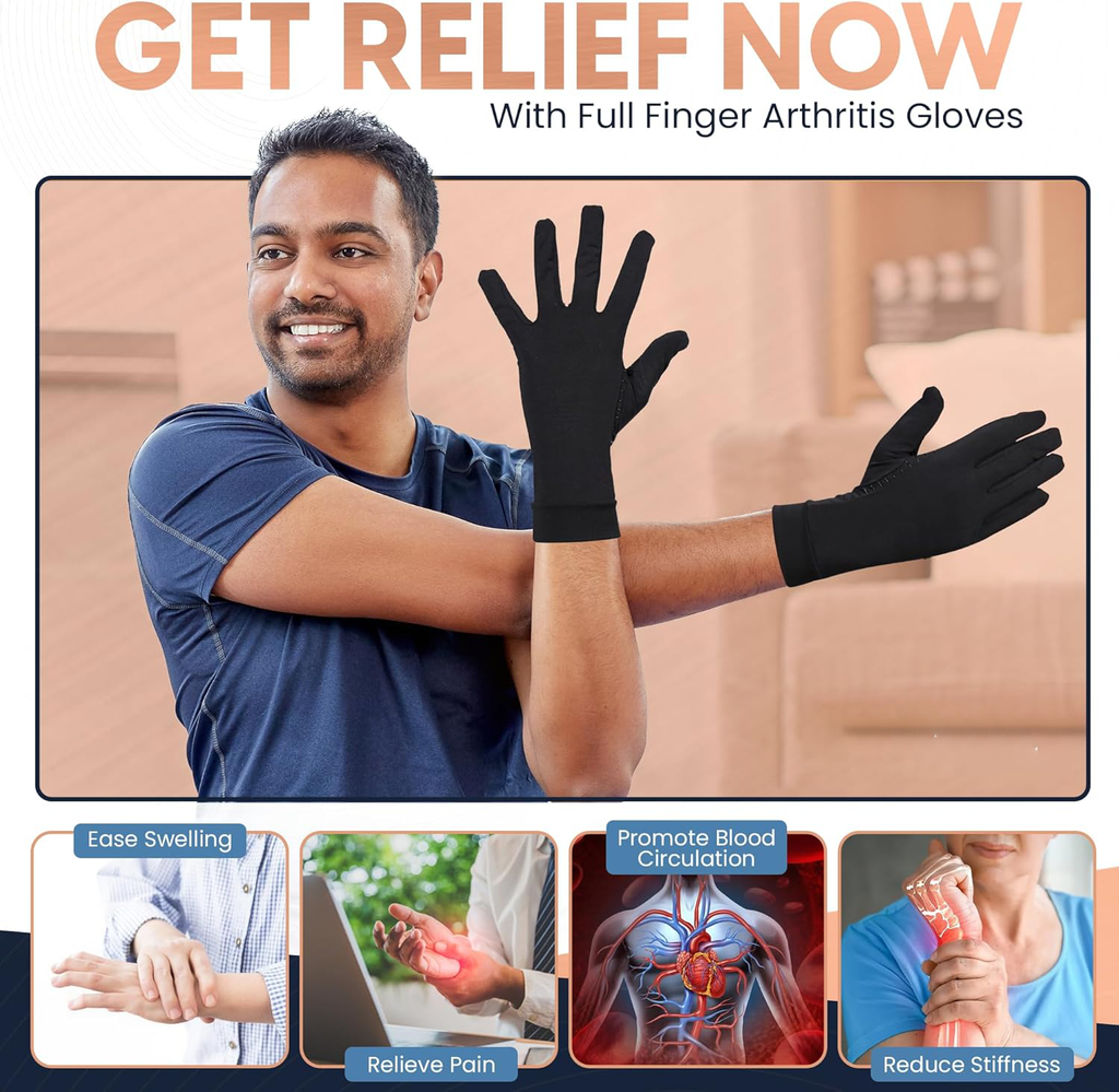 Compression Gloves - alternate angle