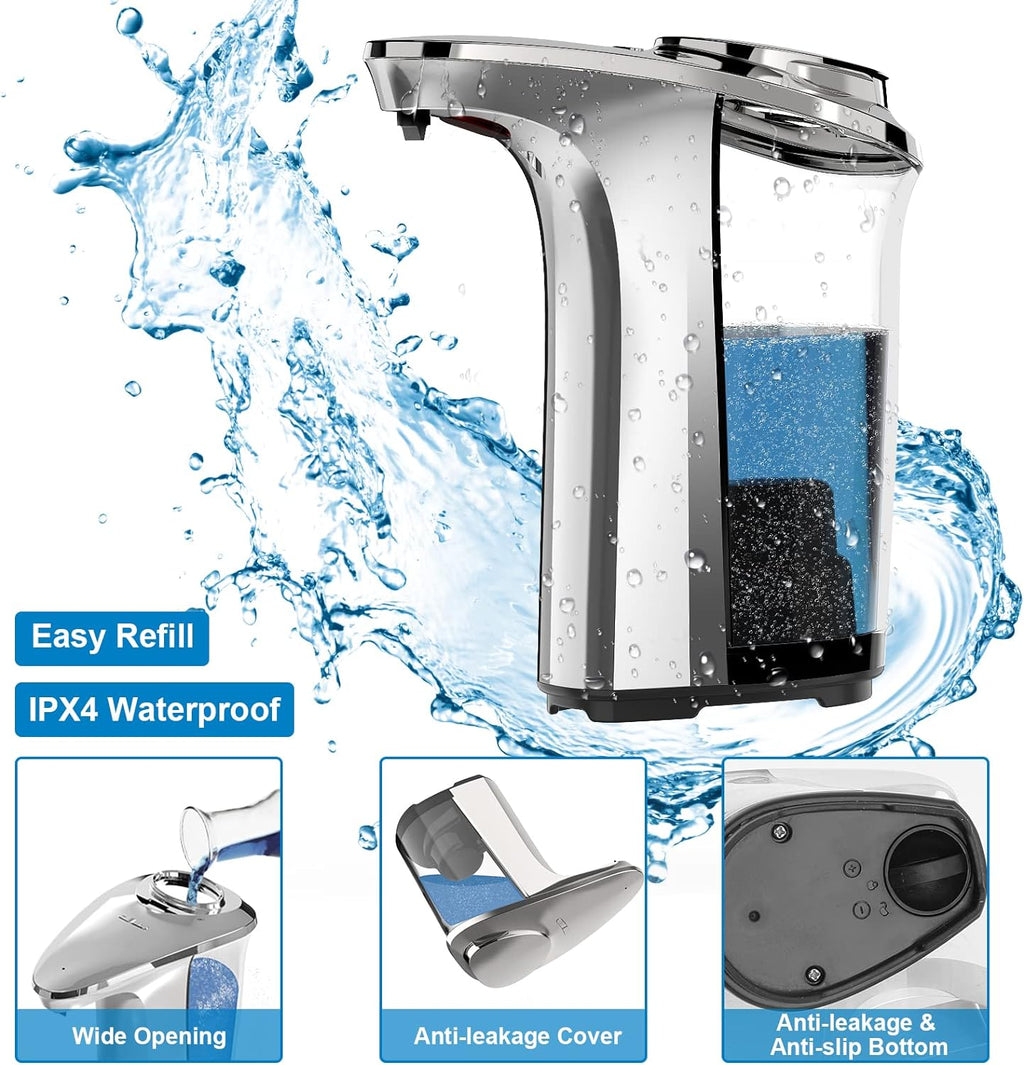 Automatic Touchless Dish Soap Dispenser For Kitchen And Bathroom - in use