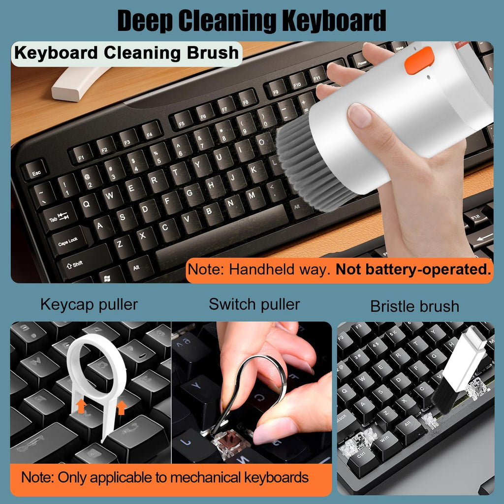 20-In-1 Keyboard Earbuds Cleaning Kit - alternate angle