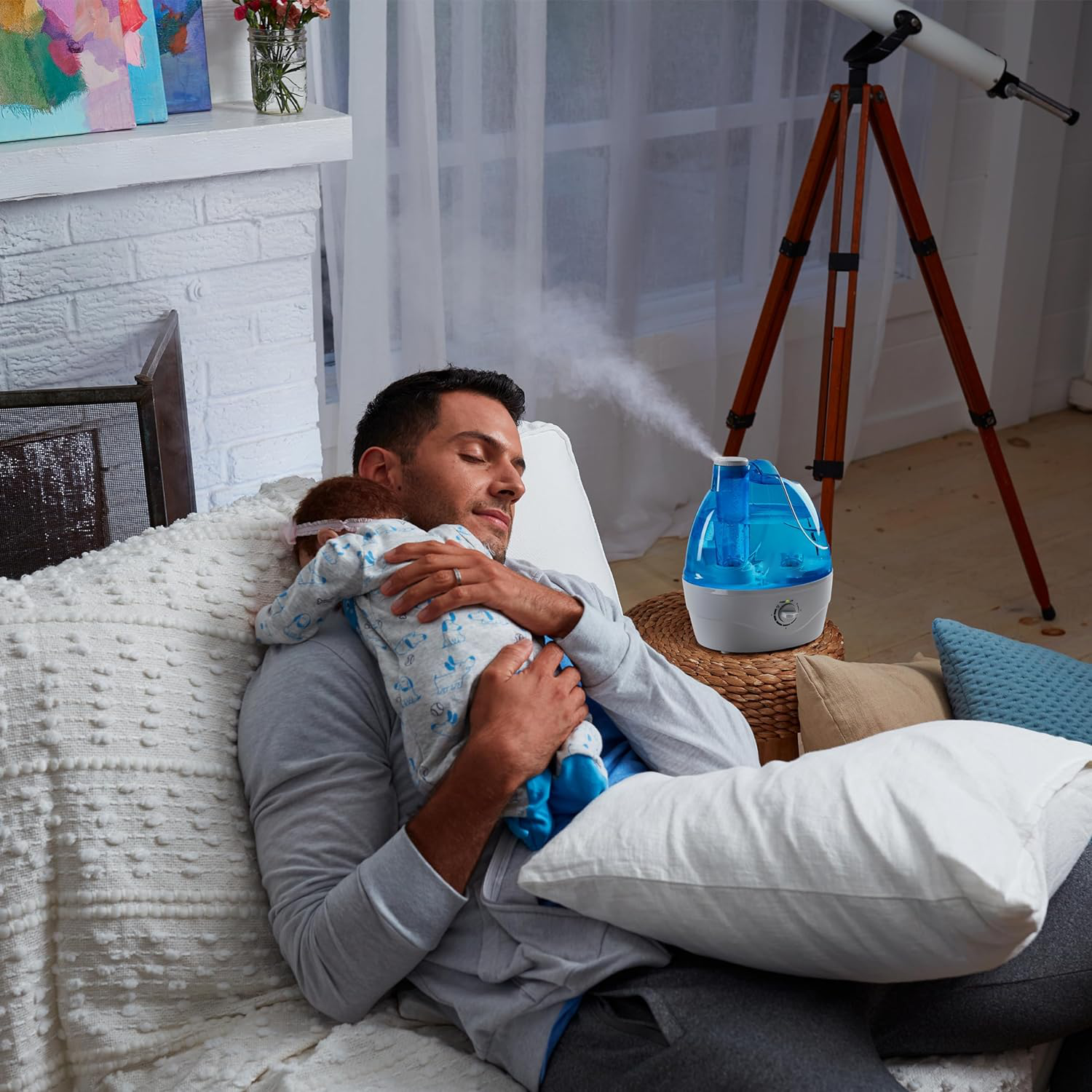 Cool Mist Humidifier - in use