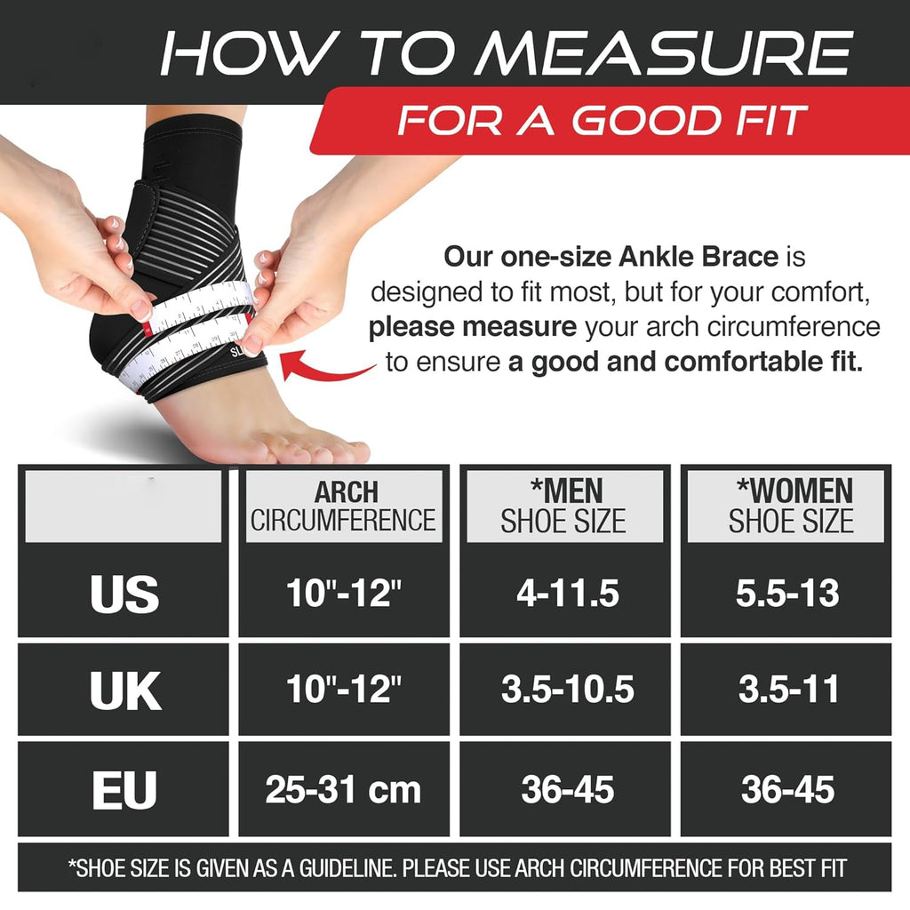Ankle Support Brace - detail