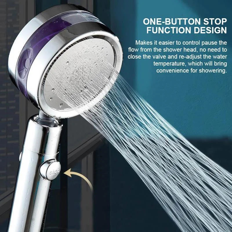360 degrees Rotatable High-Pressure Shower Head with Adjustable Spray - detail