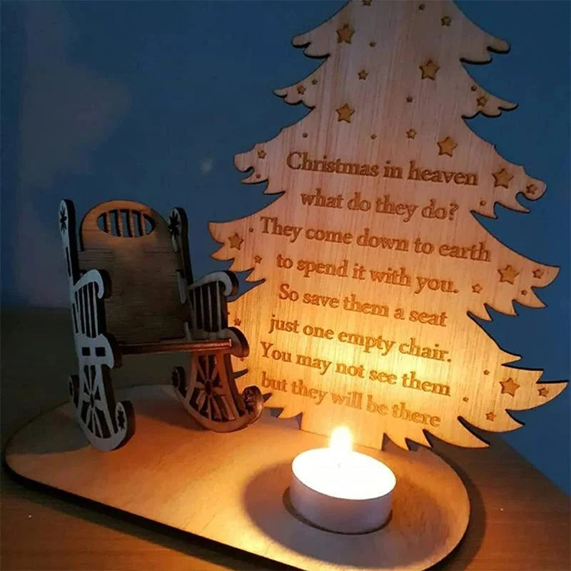 Christmas Remembrance Ornament - alternate angle