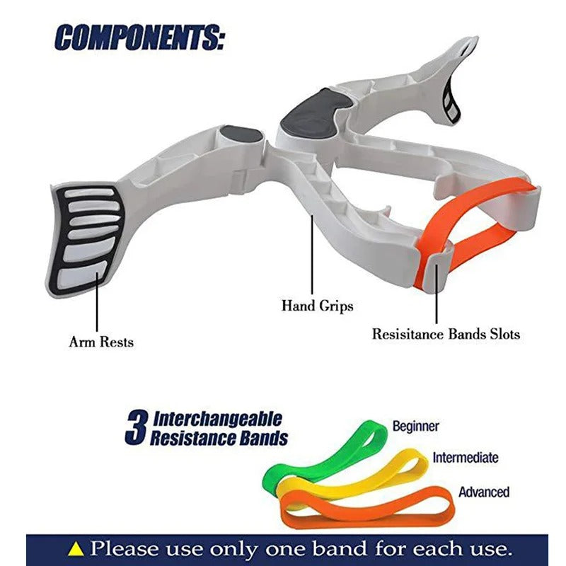 At Home Arm And Shoulder Exercise Equipment - alternate angle