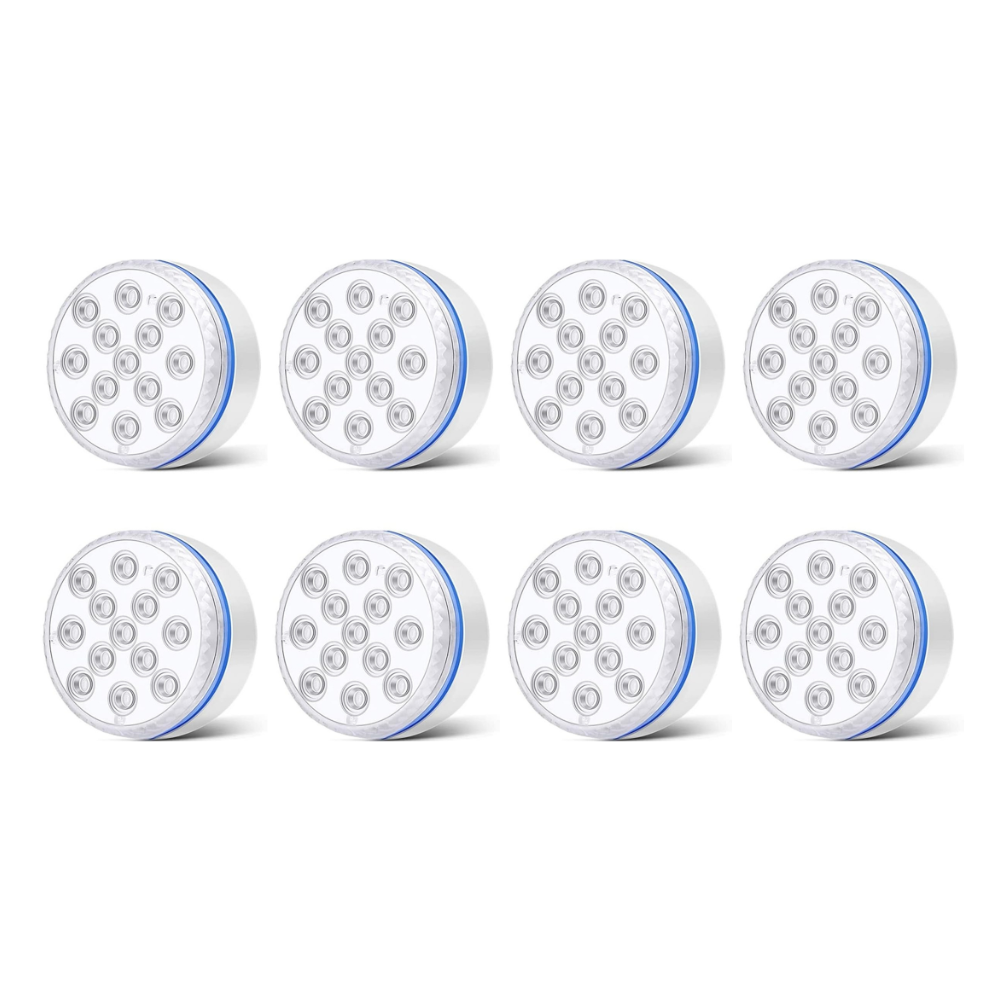 Colorful Submersible LED Pool Party Lights - detail