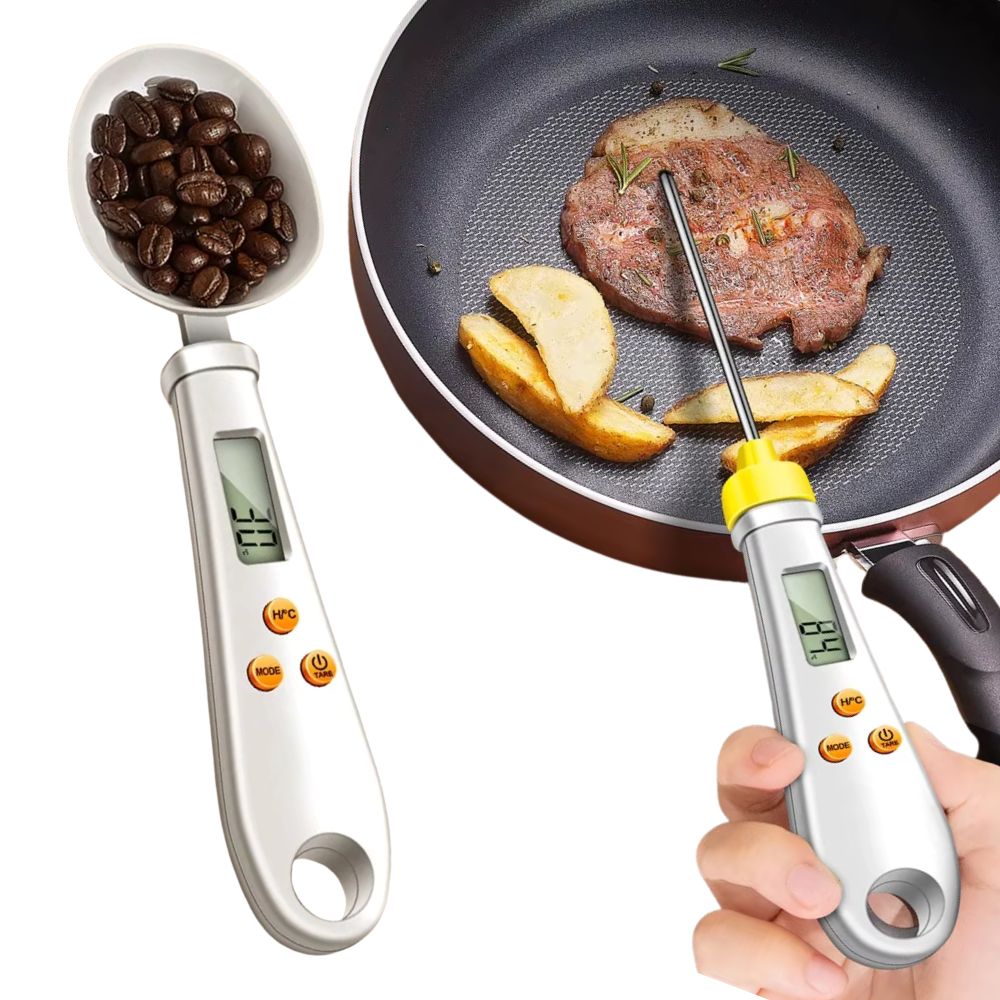 2-in-1 Digital Spoon Scale & Food Thermometer - detail