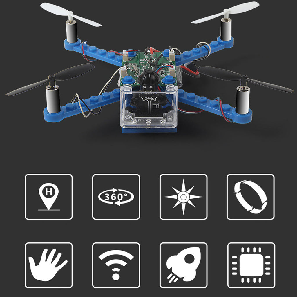 DIY Drone Building Stem Project For Kids - alternate angle