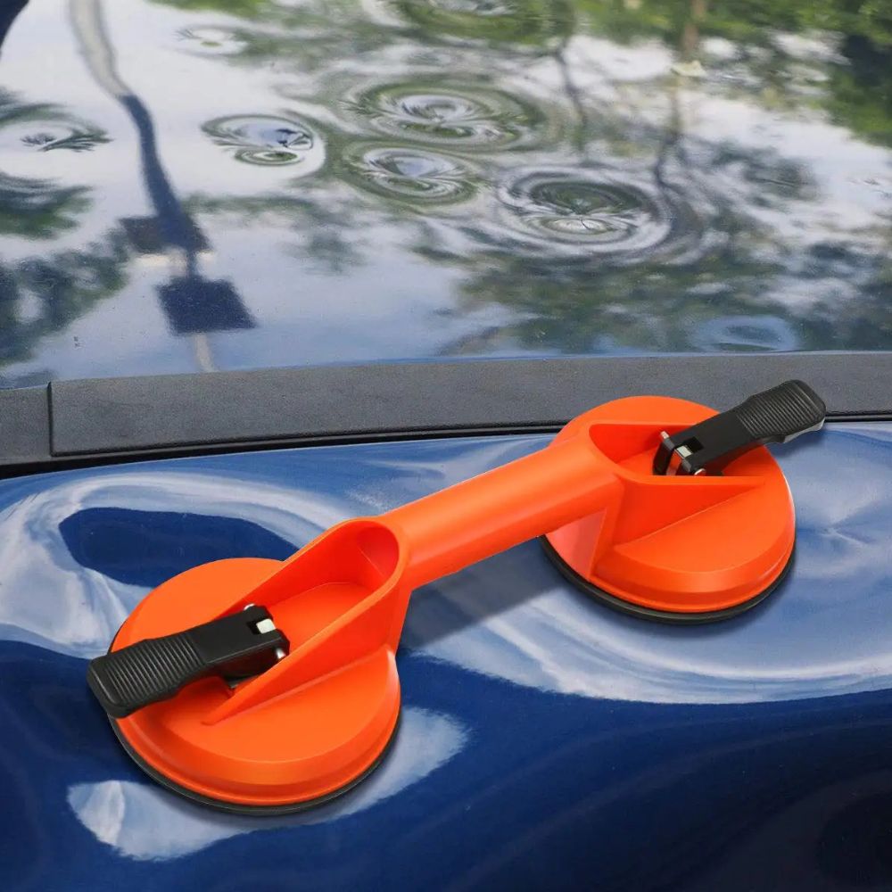 Dual Suction Glass Window Dent Pulling Suction Cup - alternate angle