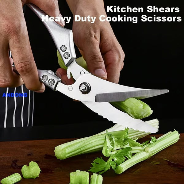 Chicken Shears - in use
