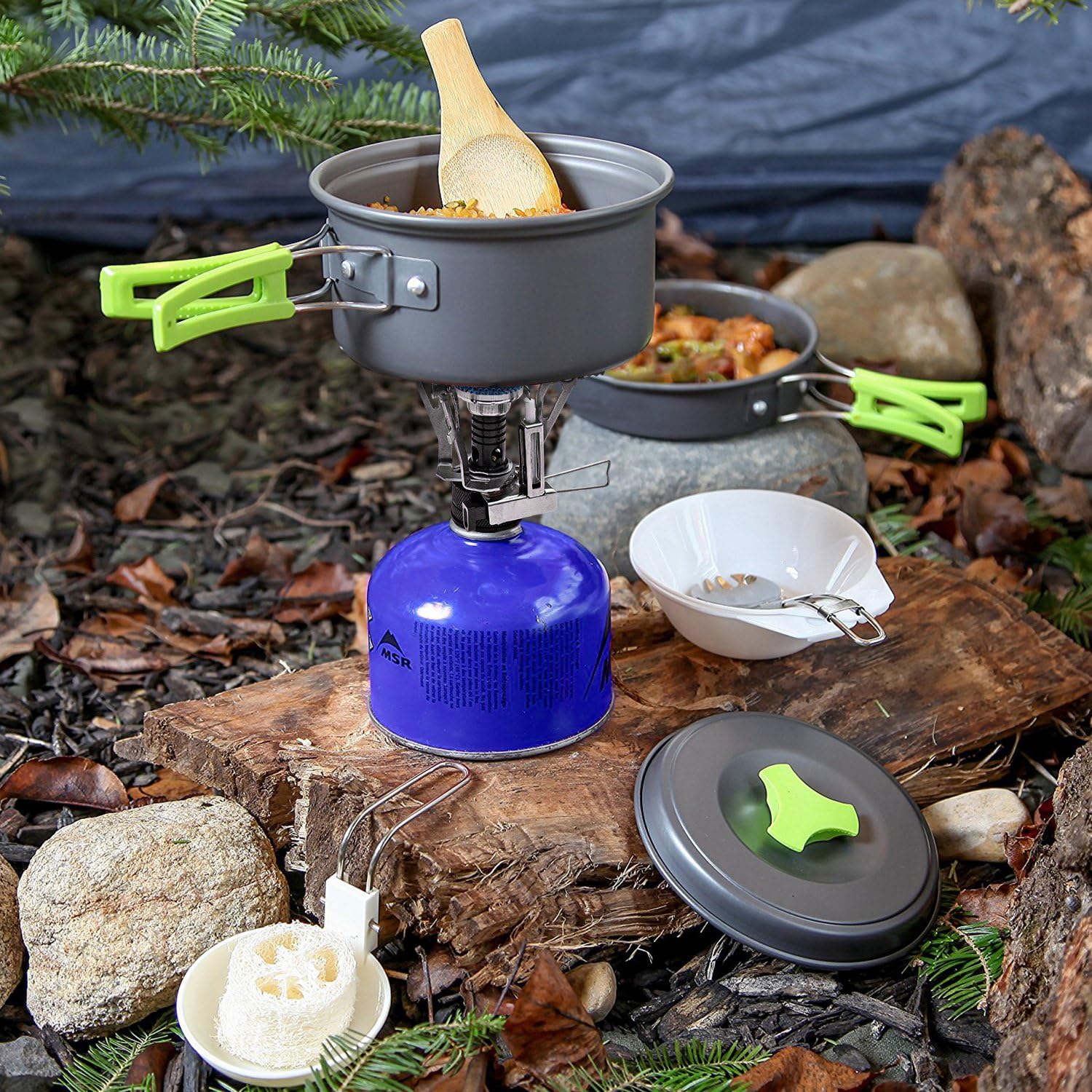 Camping Cookware Backpacking Pots And Pans - detail