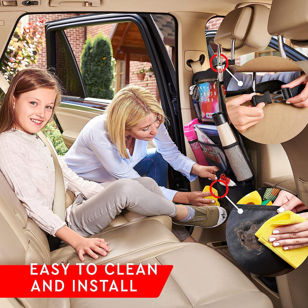 2-pack Car Backseat Organizer - alternate angle