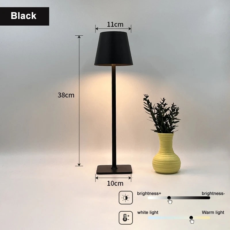Bedside Touch Table Lamp - in use