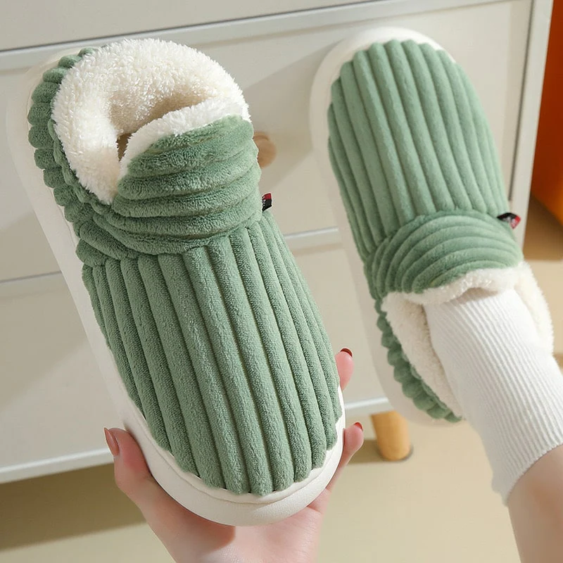 Boutique warm slippers - detail