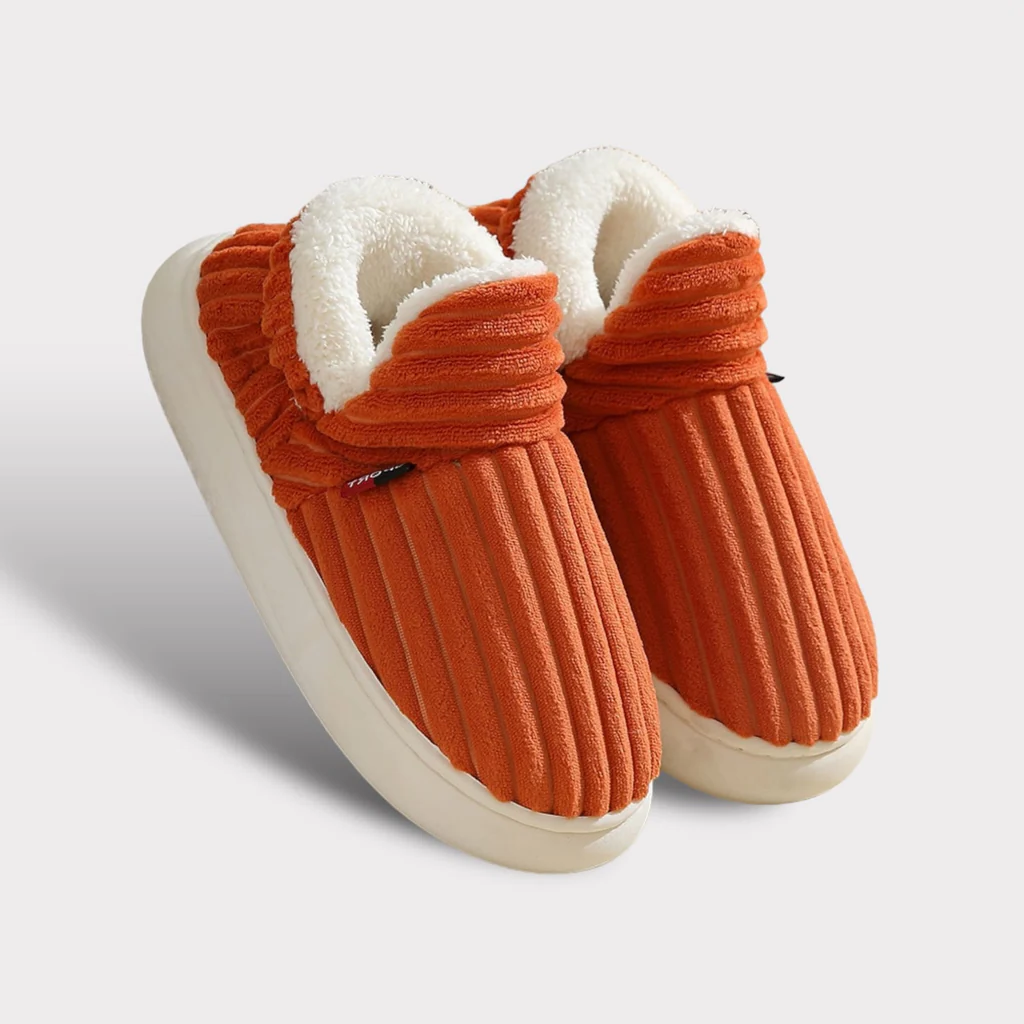 Boutique warm slippers - detail