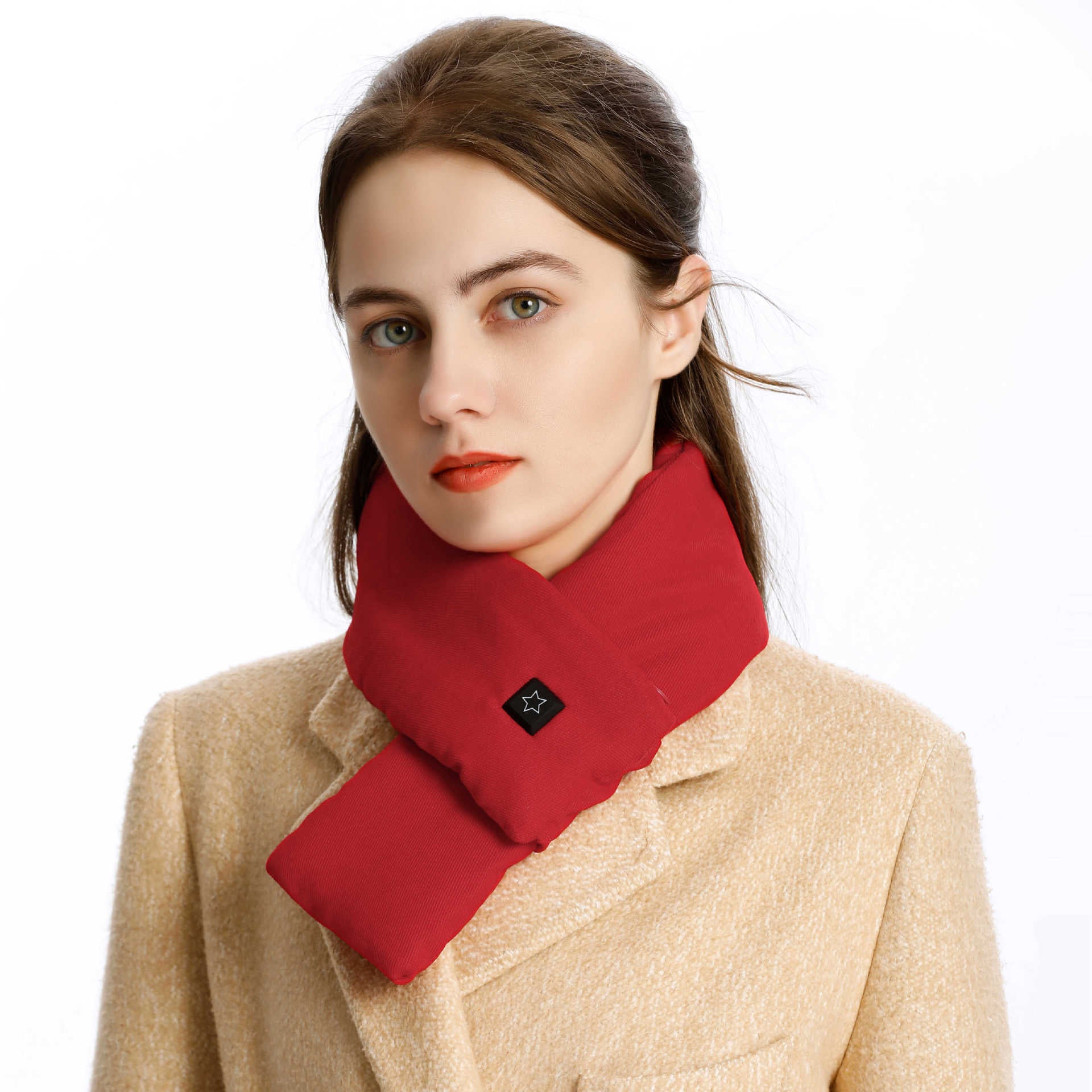 Electric Heating Scarf Neck Warmer Scarf - alternate angle