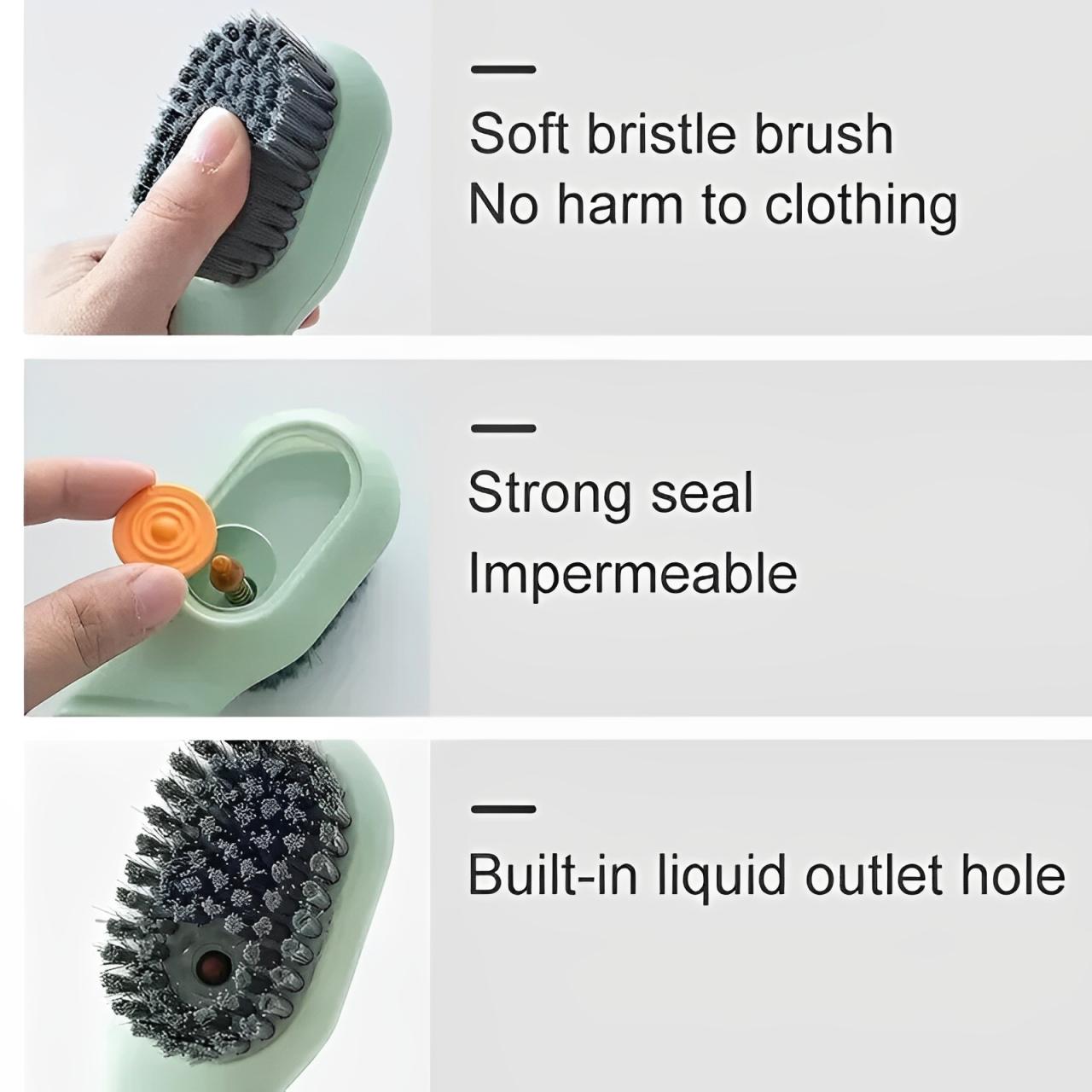 2-Set Shoe Cleaning Brushes - detail