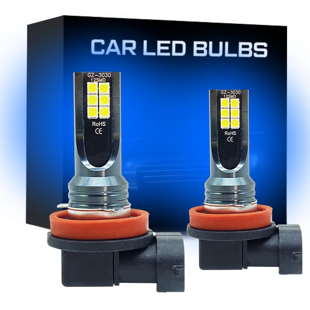 High Brightness Plug In Car Fog Lights H8 H9 H11 - detail