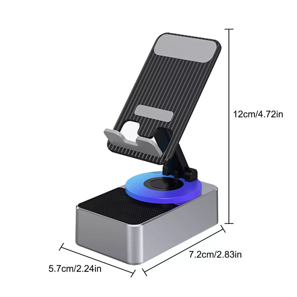4-in-1 Phone Stand with Bluetooth Speaker - alternate angle