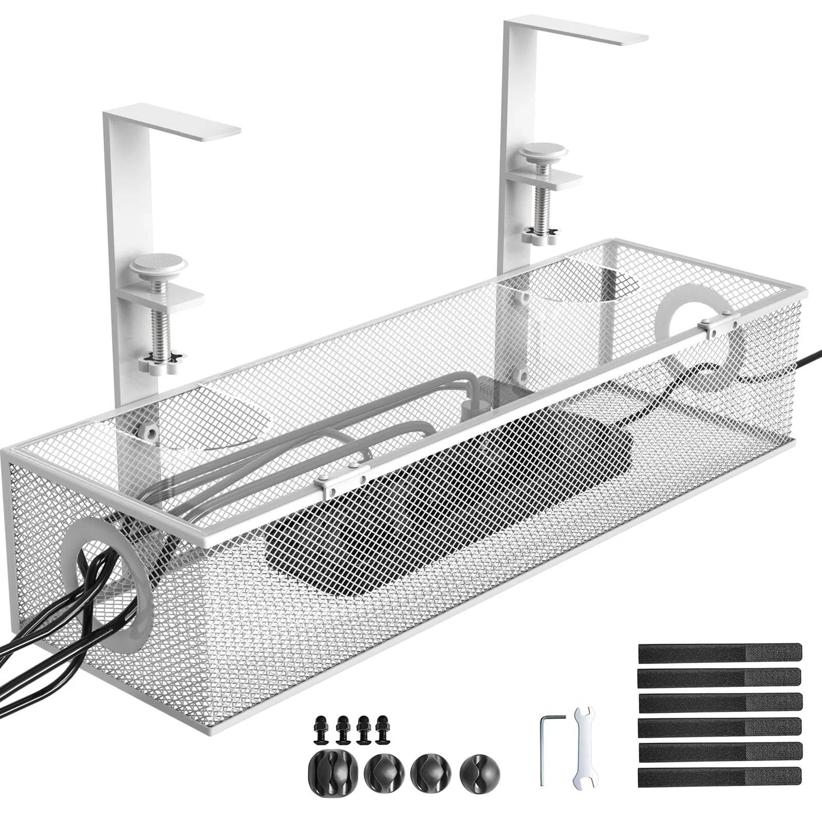 Cable Management for Desk - alternate angle