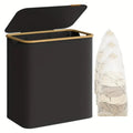Foldable Laundry Basket with 2 Compartments