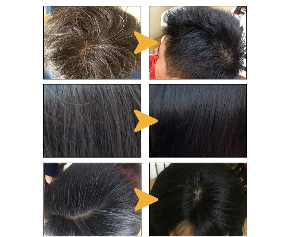 Anti-Gray Hair Shampoo Treatment - alternate angle