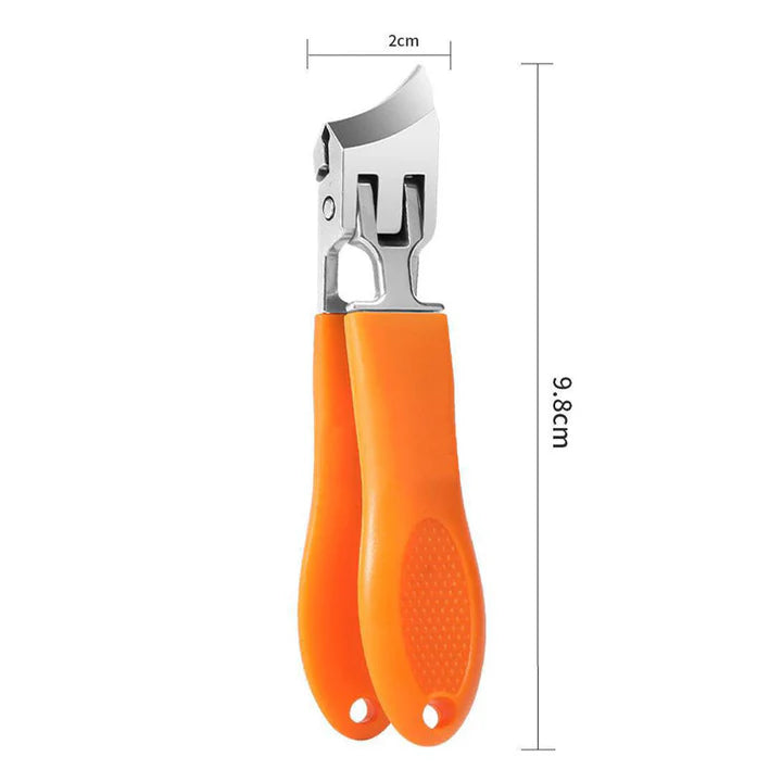 Extra Large Nail Clippers - Sturdy for Thick and Hard Nails - in use