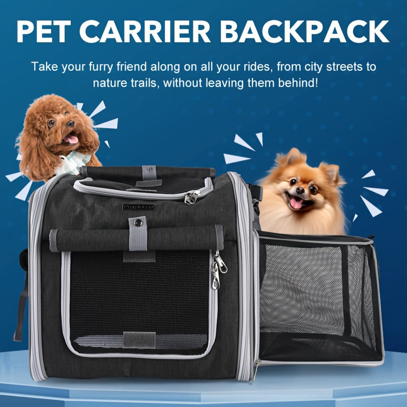 Expandable Bike Basket for Pets - detail