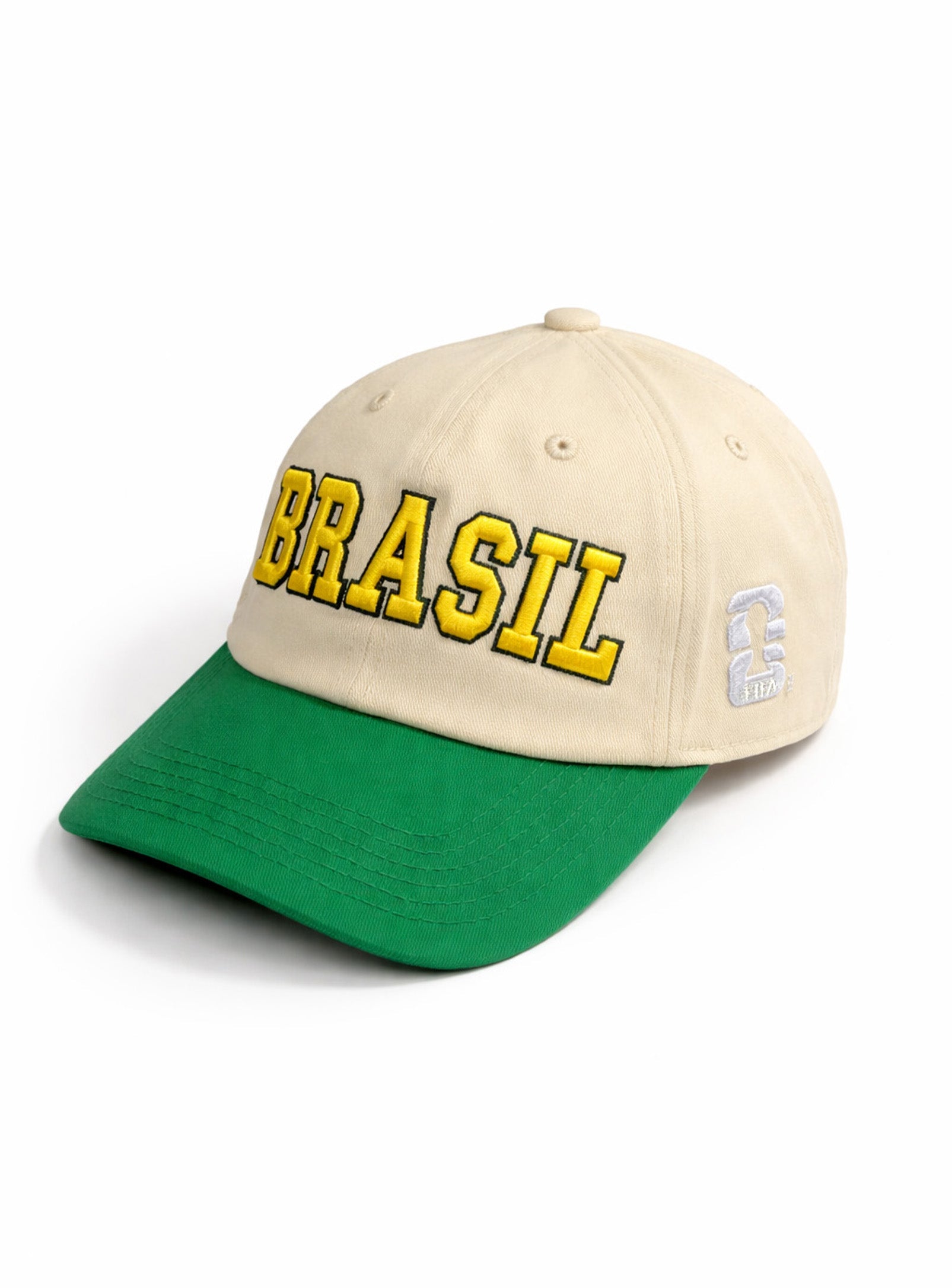 Brasil Dad Cap || Casquette de Baseball Simple Bresil Adulte - detail