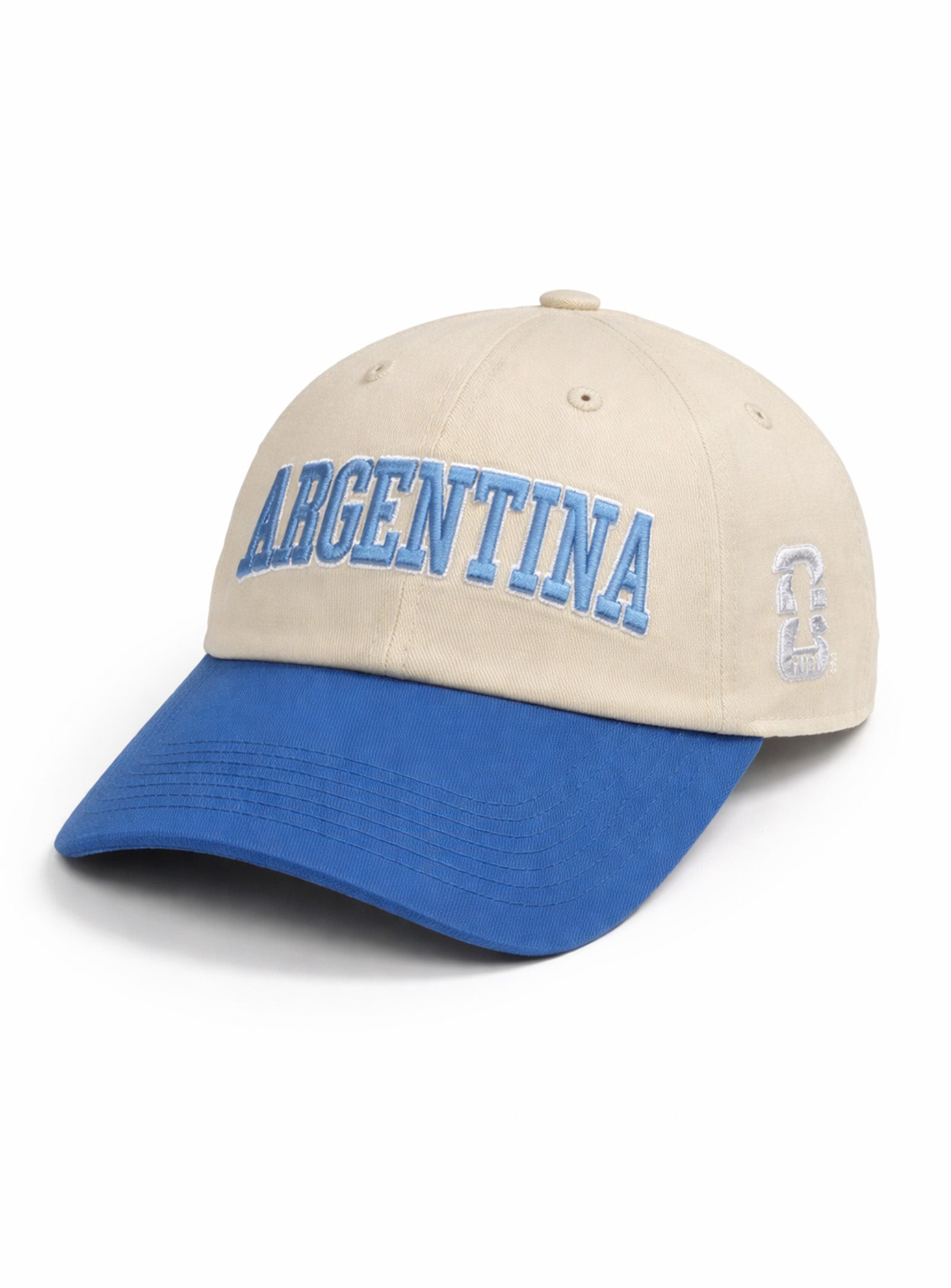 Argentina Dad Cap || Casquette de Baseball Simple Argentine Adulte - detail