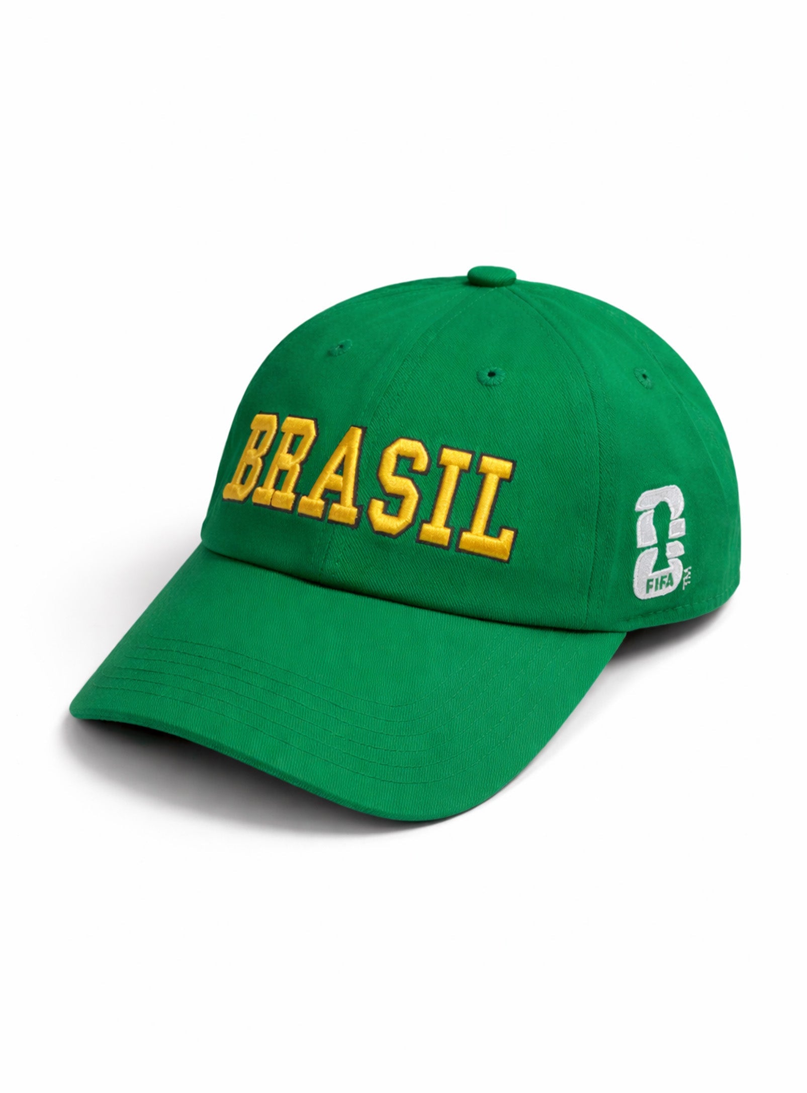 Brasil Dad Cap || Casquette de Baseball Simple Brasil Adulte - detail