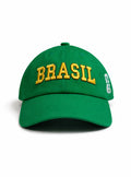 Brasil Kids Cap || Casquette de Baseball Simple Brasil Enfant - alternate angle