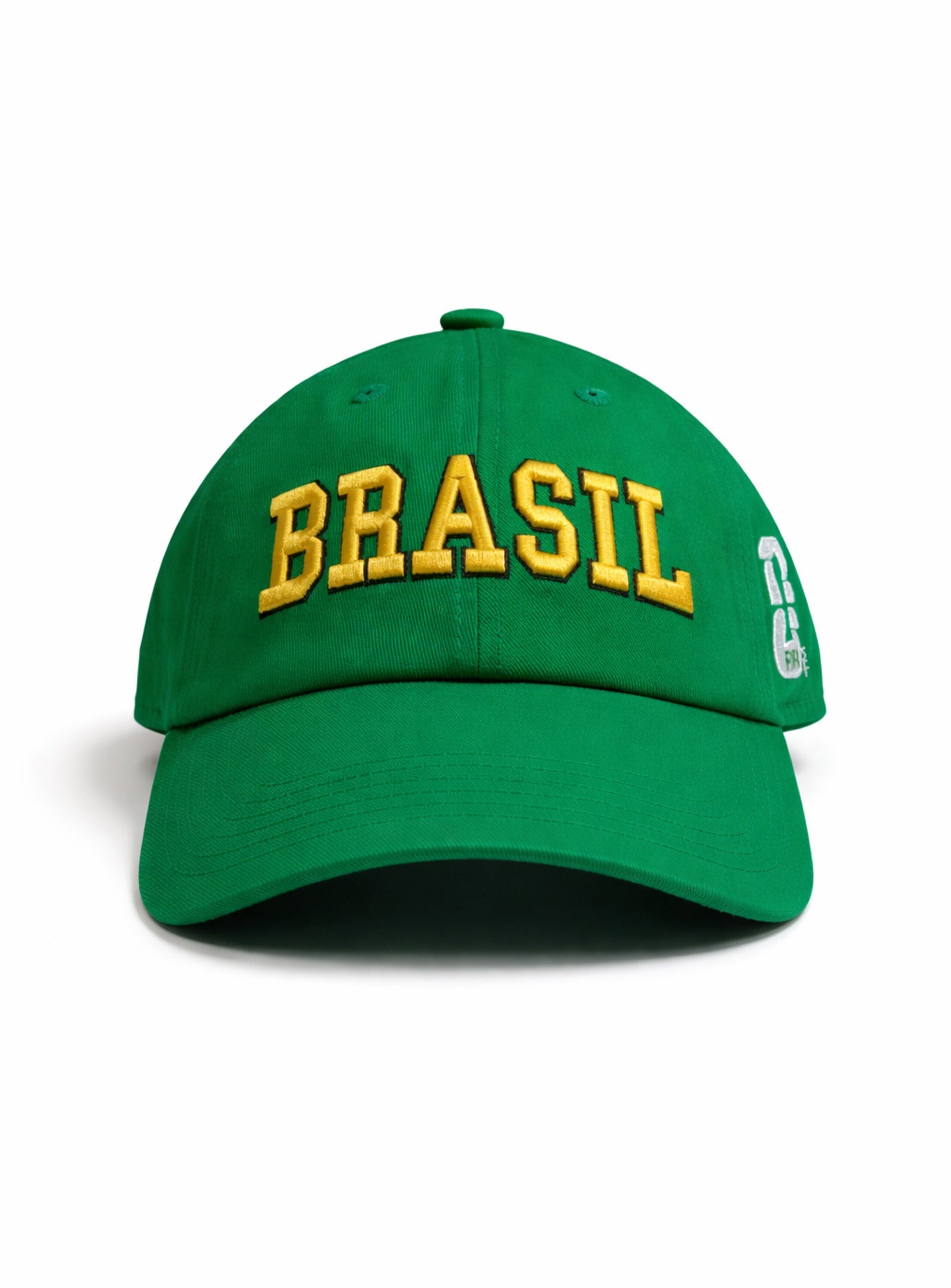 Brasil Kids Cap || Casquette de Baseball Simple Brasil Enfant - alternate angle