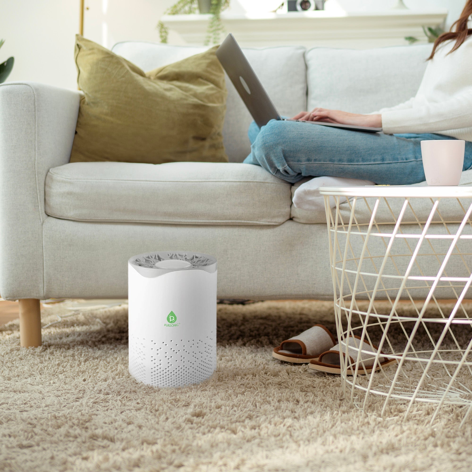 USB Powered True Hepa Air Purifier - detail